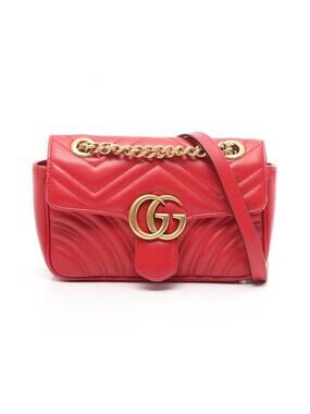 Gucci Gg Marmont Chain Crossbody #297155G10B